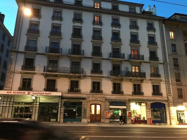 Apartament Quartier Gare-Mont-Blanc Genewa Zewnętrze zdjęcie